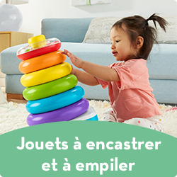 Jouets à encastrer et à empiler