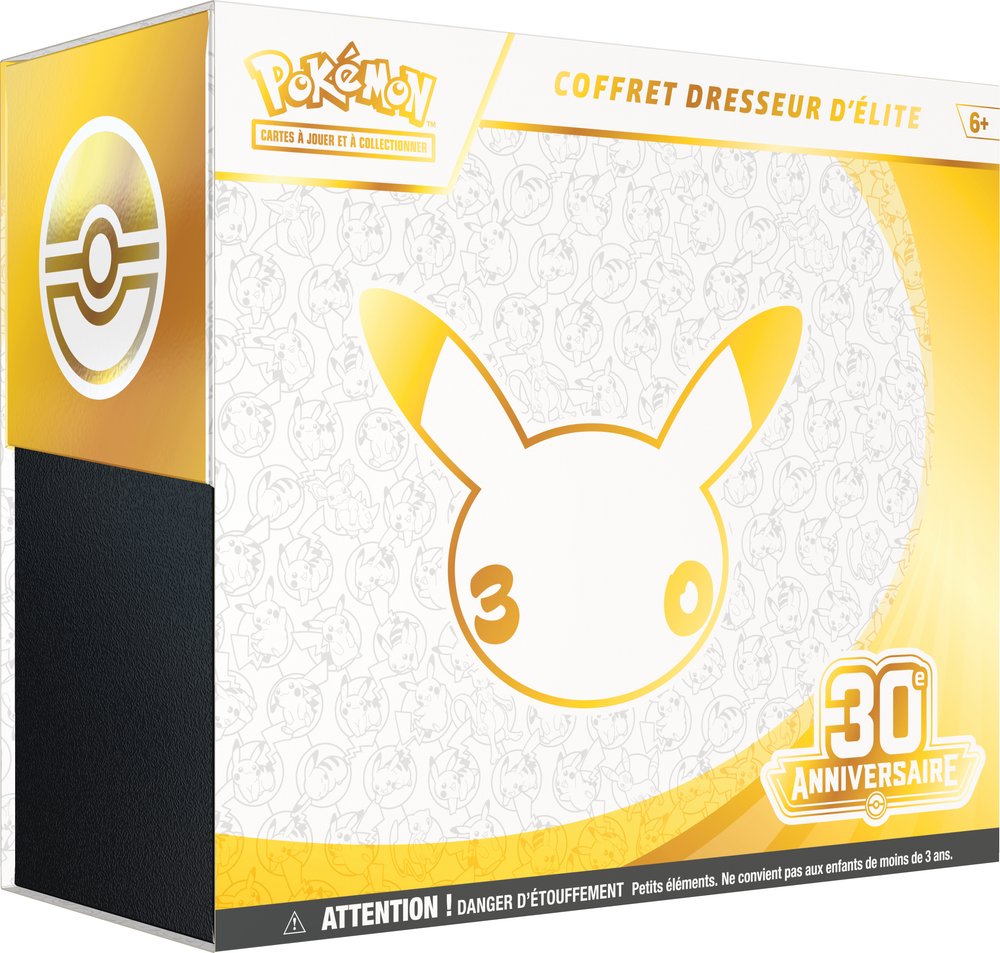 POKEMON - 30EME ANNIVERSAIRE - COFFRET DRESSEUR D'ELITE