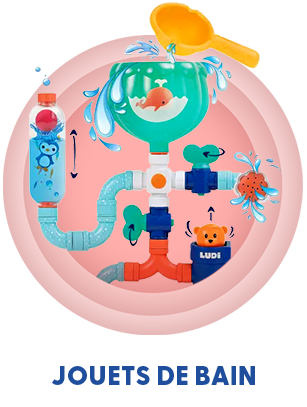 Jouets de bain pour bébé, jeux d'eau et accessoires d'éveil